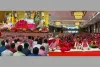 सूरत : माहेश्वरी लग्जरिया में श्रीमद्भागवत कथा के छठे दिन रुक्मिणी विवाह उत्सव का भव्य आयोजन