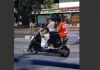 सूरत : इलेक्ट्रिक मोपेड से सड़क पर खतरनाक स्टंट करते युवक का वीडियो हुआ वायरल 