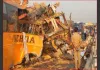 कन्नौज में ट्रक-बस में टक्कर, चार मरे 34 घायल