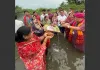 सूरत : बिहार विकास परिषद, सूरत द्वारा इस्कॉन मंदिर के पीछे तापी तट पर सम्पन्न हुआ छठ महापर्व
