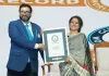 अंतरराष्ट्रीय महिला दिवस पर डॉ. मुकेश शारदा को Guinness World Records से मिली पहचान