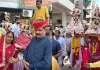 सूरत : परवत पाटिया क्षेत्र में 24वें गणगौर उत्सव की भव्य शोभायात्रा निकली