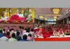 सूरत : माहेश्वरी लग्जरिया में श्रीमद्भागवत कथा के छठे दिन रुक्मिणी विवाह उत्सव का भव्य आयोजन