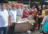 सूरत : अधिक मास पूर्णिमा पर अग्रवाल समाज सेवा समिति ने कराया भंडारा, सैकड़ों लोगों ने ग्रहण किया प्रसाद