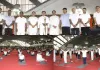 सूरत : 12वें अंतरराष्ट्रीय योग दिवस पर सामूहिक योगाभ्यास, केंद्रीय मंत्री सी. आर. पाटिल ने दिया स्वस्थ जीवन का संदेश