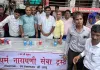 सूरत : पर्वत पाटिया में 10 हजार गिलास छाछ का वितरण, गौ सम्मान अभियान के तहत कराया गया हस्ताक्षर अभियान