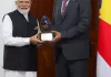 सेशेल्स ने सर्वोच्च सम्मान ‘ब्लू होराइज़न के संरक्षक’ से नवाजा मोदी को