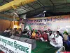 गाजीपुर बॉर्डर पर कलाकरों ने 'रागिनी' गाकर दिया किसानों को समर्थन