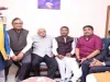गुजरात : अपनी सादगी से कार्यकर्ताओं का दिल जीत रहे मुख्यमंत्री भूपेन्द्र पटेल