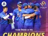 अंडर 19 एशिया कप : श्रीलंका को 9 विकेट से हराकर भारत ने लगातार तीसरी बार जमाया ख़िताब पर कब्ज़ा