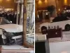 चीन : होटल के कमरे से लैपटॉप चोरी होने की आशंका में इस शख्स ने मचाया हंगामा, स्पोर्ट्स कार से तोड़ा होटल का दरवाजा