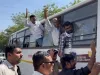 राजकोट : केजरीवाल की गिरफ्तारी को लेकर राजकोट में आआप का प्रदर्शन