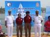 भारतीय नौसेना की दो महिला अधिकारी ट्रांसओशनिक अभियान के बाद गोवा लौटीं