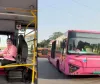 सूरत : BRTS रूट पर पहली बार महिला ड्राइवर चलाएँगी पिंक बस