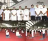 सूरत : 12वें अंतरराष्ट्रीय योग दिवस पर सामूहिक योगाभ्यास, केंद्रीय मंत्री सी. आर. पाटिल ने दिया स्वस्थ जीवन का संदेश