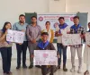 सूरत : नशा मुक्त भारत अभियान के तहत श्री सरस्वती महाविद्यालय में पोस्टर मेकिंग प्रतियोगिता आयोजित