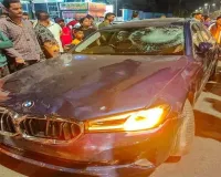 वडोदरा : नशे में धुत बीएमडब्ल्यू कार चालक ने बाइक सवार दंपति को टक्कर मारी, इलाज के दौरान पत्नी की मौत