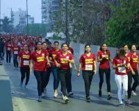 सूरत : अच्छे स्वास्थ्य के लिए निमाया ग्रेट रन में 2500 महिलाओं ने भाग लिया