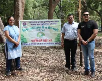 सूरत  : ग्रीनमैन विरल देसाई द्वारा सरथाणा नेचर पार्क में 'मिशन लाइफ' के तहत पर्यावरण दिवस मनाया गया