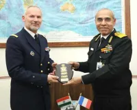 भारत और फ्रांसीसी नौसेनाओं में समुद्री सहयोग बढ़ाने पर बनी सहमति