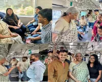 सीतारमण ने मुंबई लोकल ट्रेन में किया सफर, यात्रियों के सवालों का दिया जवाब