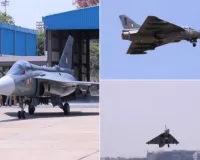 तेजस एमके-1ए लड़ाकू विमान ने बेंगलुरु के आसमान में भरी पहली उड़ान