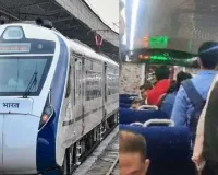 सूरत : वंदे भारत ट्रेन में तकनीकी खराबी से दरवाजे नहीं खुले,  मैन्युअली गेट खोलकर यात्रियों का बाहर निकाला