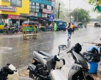 प्री मानसून : दाहोद में ओला के साथ बारिश, गर्मी से मिली राहत