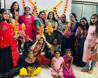 सूरत : राजस्थान समाज की महिलाओं ने 16 दिवसीय गणगौर पर्व धूमधाम से मनाईं