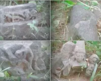 चौबेपुर भंदहा कला के जलाशय में मिले देव प्रतिमाओं के अवशेष 9वीं-10 वीं शताब्दी के