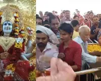 सूरत : चैत्र नवरात्रि पर माताजी के मंदिरों में उमड़ी भक्तों की भीड़ 