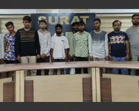 सूरत: नए पुलिस आयुक्त ने अपराधियों पर कसा शिकंजा, 17 आरोपियों को भेजा जेल, 25 हुए तडीपार