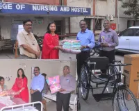 सूरत : श्री हनुमान जन्मोत्सव पर अनोखा जन्मदिन: दिव्यांग मरीजों को सेवा और नवजातों को बेबी किट का उपहार