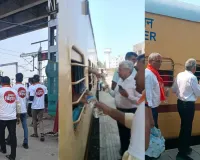 सूरत : दीपावली और छठ महापर्व पर रेलवे स्टेशनों पर यात्रियों की भारी भीड़