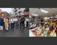 सूरत : प्रेम प्रकाश आश्रम में कार्तिक महोत्सव की प्रभात फेरी से गूंजा सिटी लाइट क्षेत्र