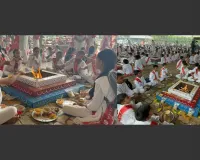 वडोदरा : बीएपीएस के 15,666 बच्चों ने 315 संस्कृत श्लोक सुनाकर रचा इतिहास