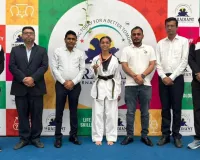 सूरत : द रेडियंट इंटरनेशनल स्कूल की छात्रा यशवी कावा ने राष्ट्रीय ताइक्वांडो चैंपियनशिप में रजत पदक जीता