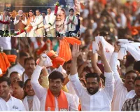 सूरत : एयरपोर्ट पर बिहारवासियों का गमछा लहराकर गर्मजोशी से स्वागत 