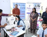 सूरत : एनटीपीसी झनोर में सीएसआर के तहत नेत्र जाँच शिविर की शुरुआत