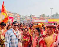 सूरत : जनकपुर में राम–जानकी विवाह महोत्सव: 111 मीटर लंबी चुनरी और अद्भुत शोभायात्रा ने मन मोह लिया