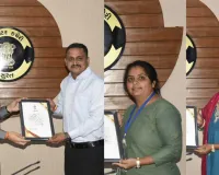 सूरत : SIR में उत्कृष्ट कार्य करने वाले 45 BLOs सम्मानित, कलेक्टर डॉ. सौरभ पारधी ने किया हौसला-अफज़ाई