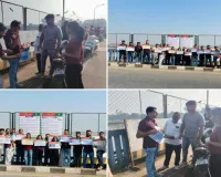 सूरत : शहर में सर्दियों के मेहमान बने विदेशी पक्षी, लेकिन गलत ‘मेहमाननवाज़ी’ से बढ़ रहा जिंदगी पर खतरा