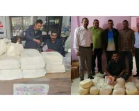 सूरत : उधना-पूना में छापेमारी, 80 किलो 'नकली पनीर' और 168 किलो संदिग्ध मावा ज़ब्त