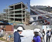 सूरत : सूरत रेलवे स्टेशन रीडेवलपमेंट में तेजी, एसएमसी कमिश्नर ने एमएमटीएच प्रोजेक्ट साइट का निरीक्षण किया