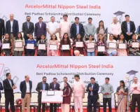 सूरत : AM/NS India ने कौशल विकास कार्यक्रम और ‘बेटी पढ़ाओ’ स्कॉलरशिप पहल की शुरुआत की