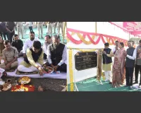 राजकोट में 32 करोड़ से अधिक की लागत से बनने वाले पुलिस थानों व आवासों का शिलान्यास