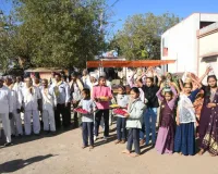 राजकोट : जसदण-विंछिया क्षेत्र में जनकल्याण शिववंदना पदयात्रा का उत्साहपूर्ण आयोजन