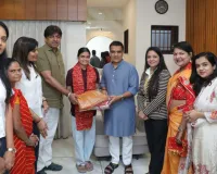 सूरत : सारथी परिवार ने सर्किट हाउस में कराया पावन कन्यादान, उपमुख्यमंत्री हर्ष संघवी रहे उपस्थित