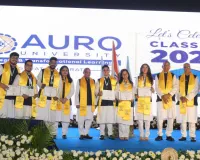 सूरत : AURO विश्वविद्यालय ने अपना 13वाँ दीक्षांत समारोह आयोजित 