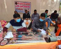 सैदनपुर में 20वां निःशुल्क स्वास्थ्य शिविर, 100 से अधिक मरीजों का चेकअप